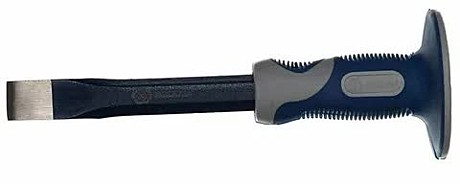 Зубило плоское КОБАЛЬТ 25х300 мм с протектором 249-570