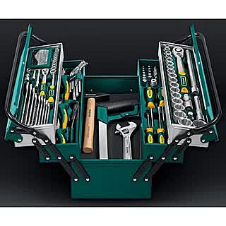 KRAFTOOL  GRAND-131, 131 предм., (1/2