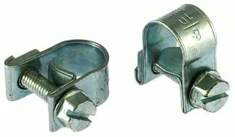 Хомут мини  9 мм силовой оцинк. (1000 шт.)