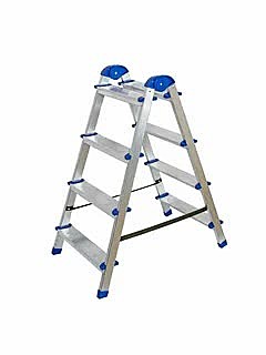 Стремянка алюминиевая, 4 ступени, (шт.) 63-0-004