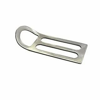 Пряжка-Cтопор нерж. с полукольцом для груз. ремня