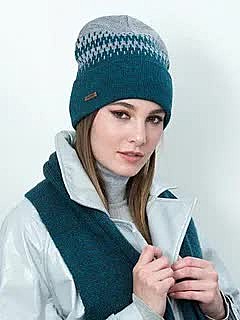 Шапка FOMAS S-943 изумруд