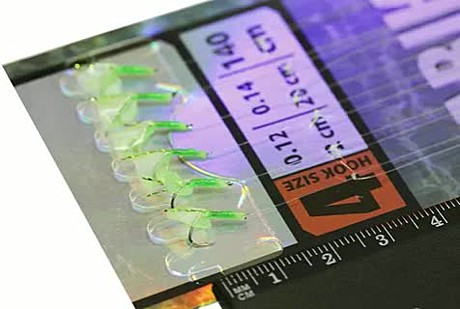 Сабики SIWEIDA №4 (Koajimarujiku №4N - 6шт; леска 0,14;поводки 0,12 -2см /20 см) 140см