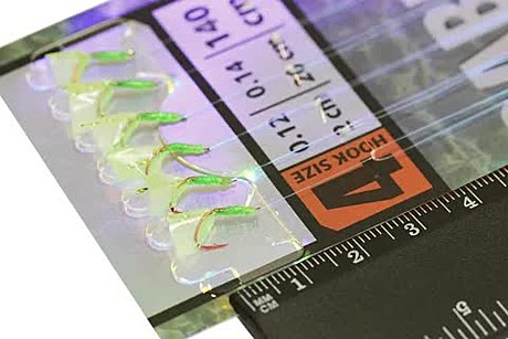 Сабики SIWEIDA №6 (Koajimarujiku №5G - 6шт; леска 0,14;поводки 0,12 -2см /20 см) 140см