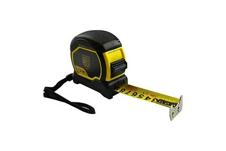 Рулетка ударопрочная 7,5м*25мм BERGER BG1353 (магнит, нейлон, шкала двусторонняя) BG1353