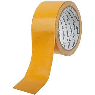 Лента клейкая двухсторонняя, полипропилен основа,клей - синтетический каучук,48ммх10м, 49-4-510