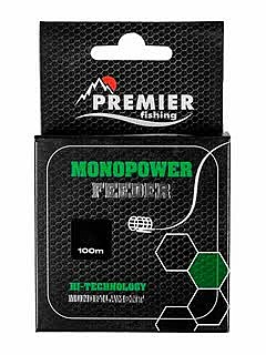 Леска MONOPOWER MATCH 0,20mm/100m Blu Nylon PREMIER Fiching
