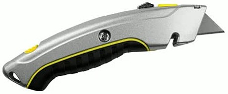 Нож металлический с трапециевидным лезвием 19мм (4 лезвия в комплекте ) BERGER BG1350