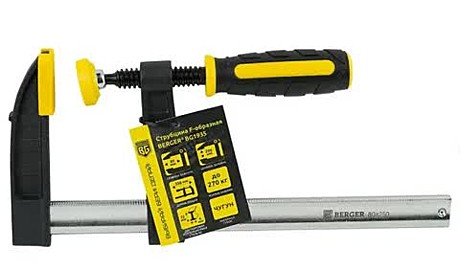 Струбцина F-образная 80*250мм BERGER BG1935