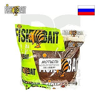 FISHBAIT УВЛАЖНЕННАЯ Прикормка морская серия 0,5 кг. КАМБАЛА-СЕЛЬДЬ