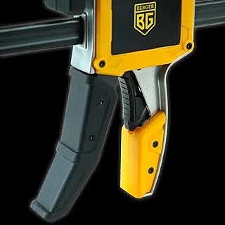 Струбцина быстрозажимная алюминиевая 95*600мм BERGER BG1926