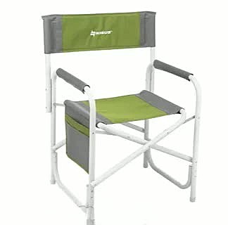 Кресло директорское с отк.стол. MAXI серый/зеленый (Т-HS-DC-95200T-M-GG) Helios (пр-во ГК Тонар)