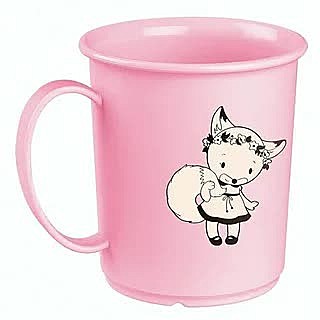 КРУЖКА ДЕТСКАЯ 0,18Л (розовый)			
