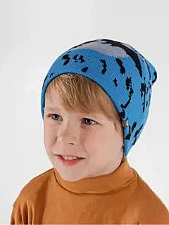 Шапка детская FOMAS D-81 голубой