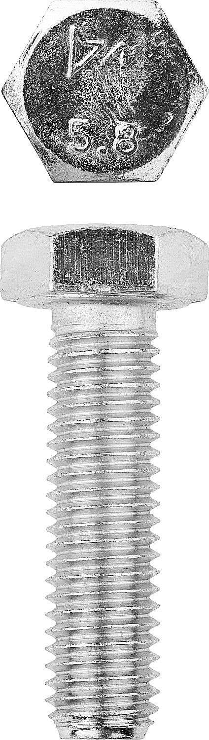 Болт ЗУБР ГОСТ 7798-70, M12 x 40 мм, кл. пр. 5.8, оцинкованный 110шт/уп, цена 1 шт 303080-12-040
