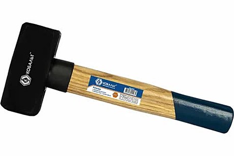 Кувалда КОБАЛЬТ 2000 г, деревянная рукоятка, 240-935