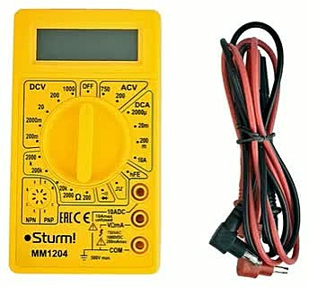 Мультиметр STURM MM1204