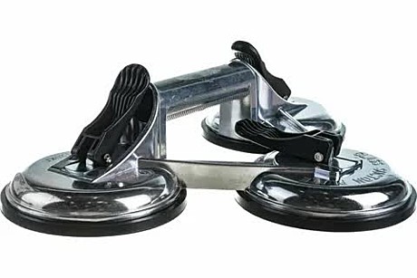 Стеклодомкрат КОБОЛЬТ тройной алюминиевый,120кг коробка