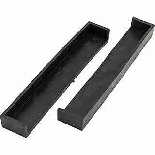 Губки-накладки быстросъемные мягкие для тисков слесарных 150 мм BERGER BG1349