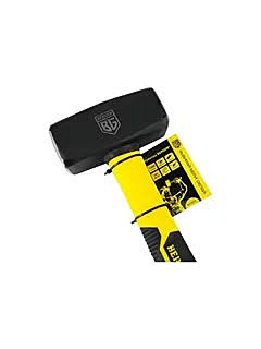 Кувалда кованая 1500 г., фиберглассовая рукоятка, BERGER BG1517