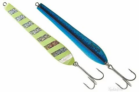 Пилькер ASARI Norwegian 600гр (#02 Silver Blue (Lumo Zebra))																							