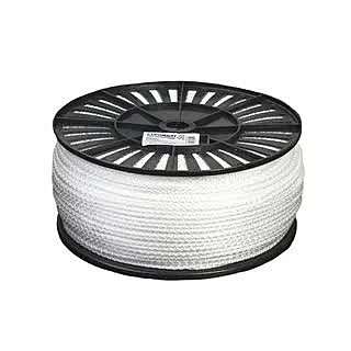 Шнур 4,0мм 500м (белый) (бобина)(К)