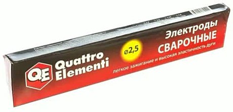 Электроды QE 770-421 рутиловые 2.5 X 300мм, 0.9кг