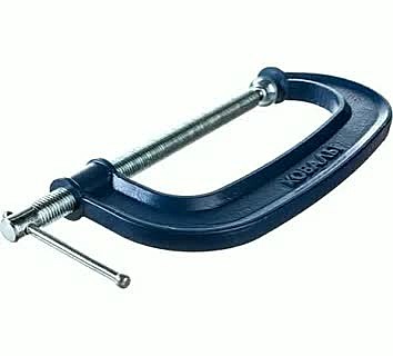 Струбцина КОБАЛЬТ G-образная 200мм, 244-476