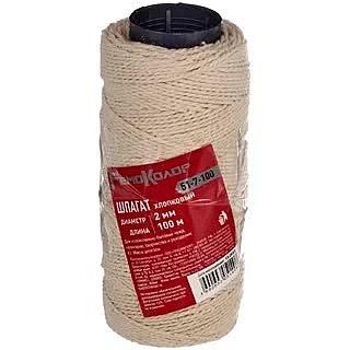 Шпагат хлопковый, 100м, (шт.)51-7-100